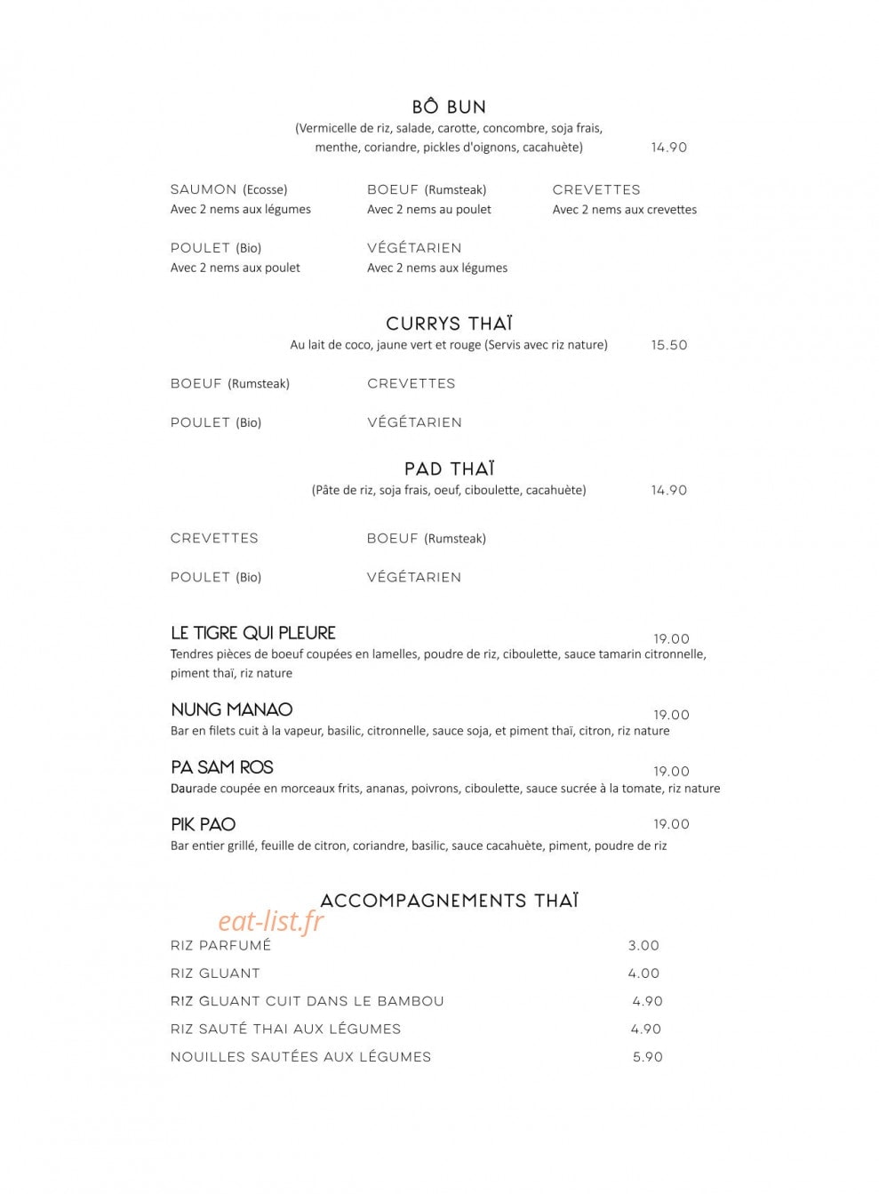 Bensai — carte page 3