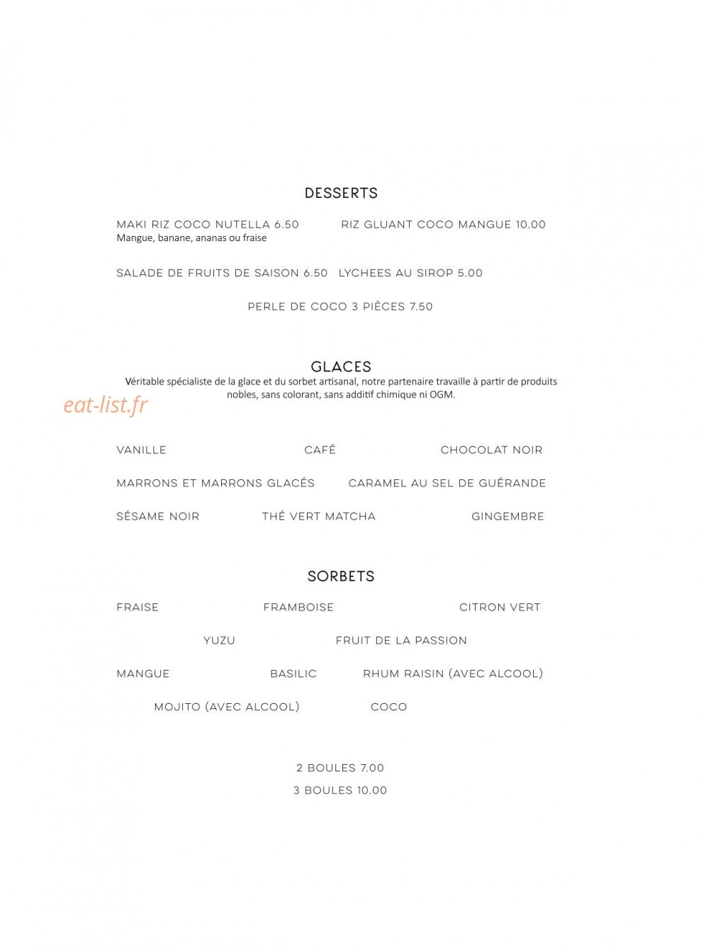 Bensai — carte page 8
