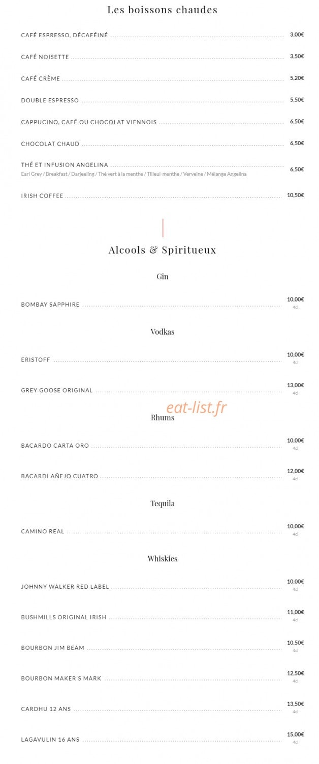 Bistro des Champs — carte page 4