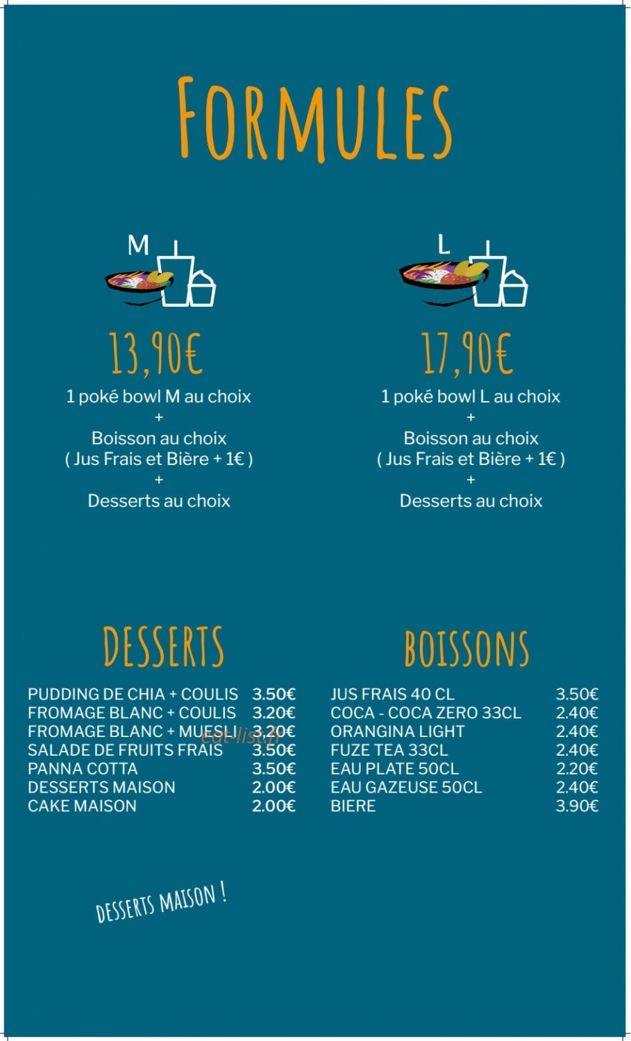 Bowl — carte page 2