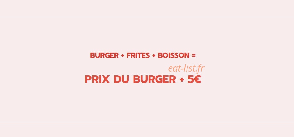 Bryan Smash Burger — carte page 1