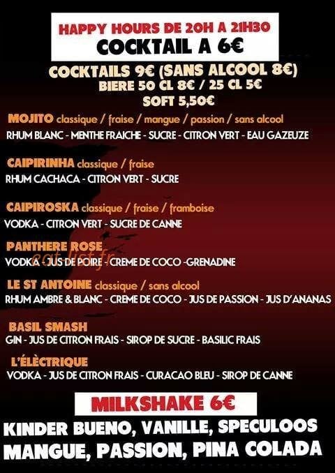 Burger groove — carte page 3