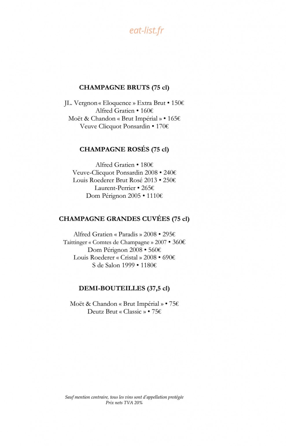 Café Antonia — carte page 13