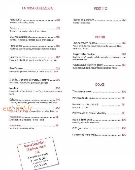 Cantina di Luca — carte page 3