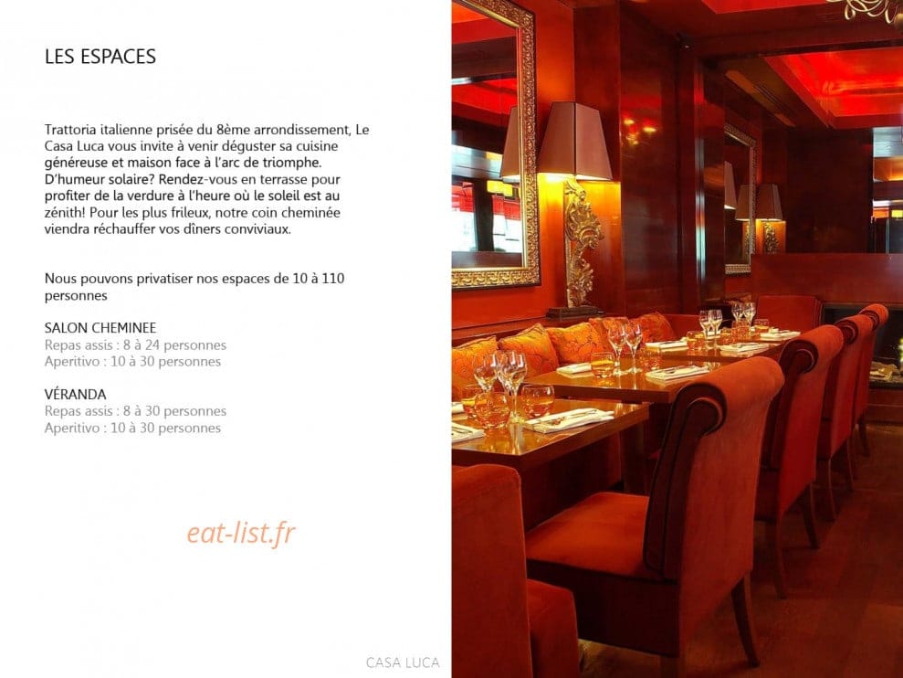 Casa Luca — carte page 2
