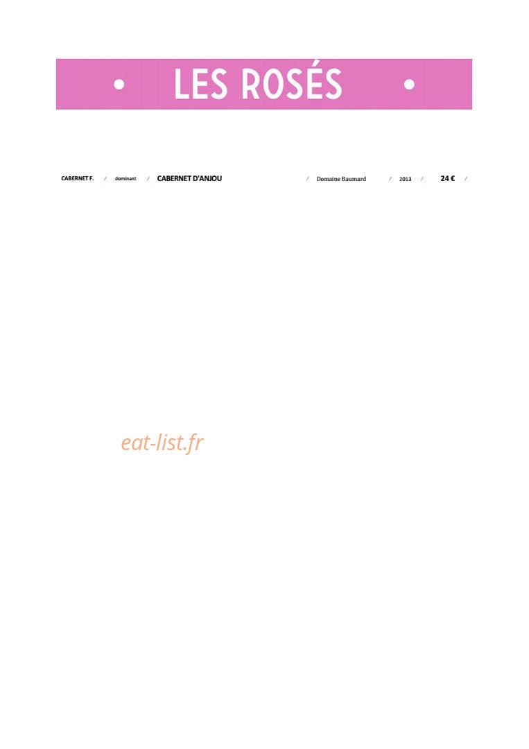 Chez Monsieur — carte page 5