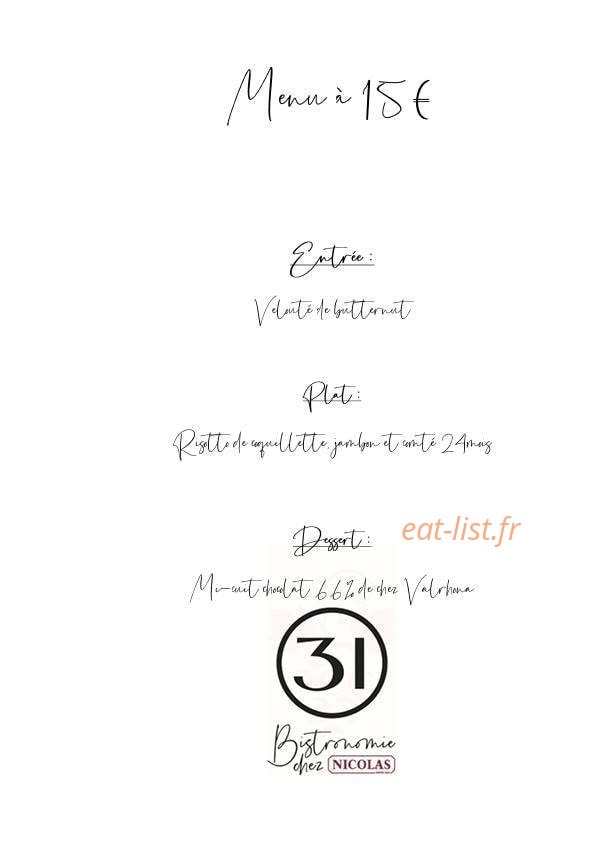 Chez Nicolas — carte page 3