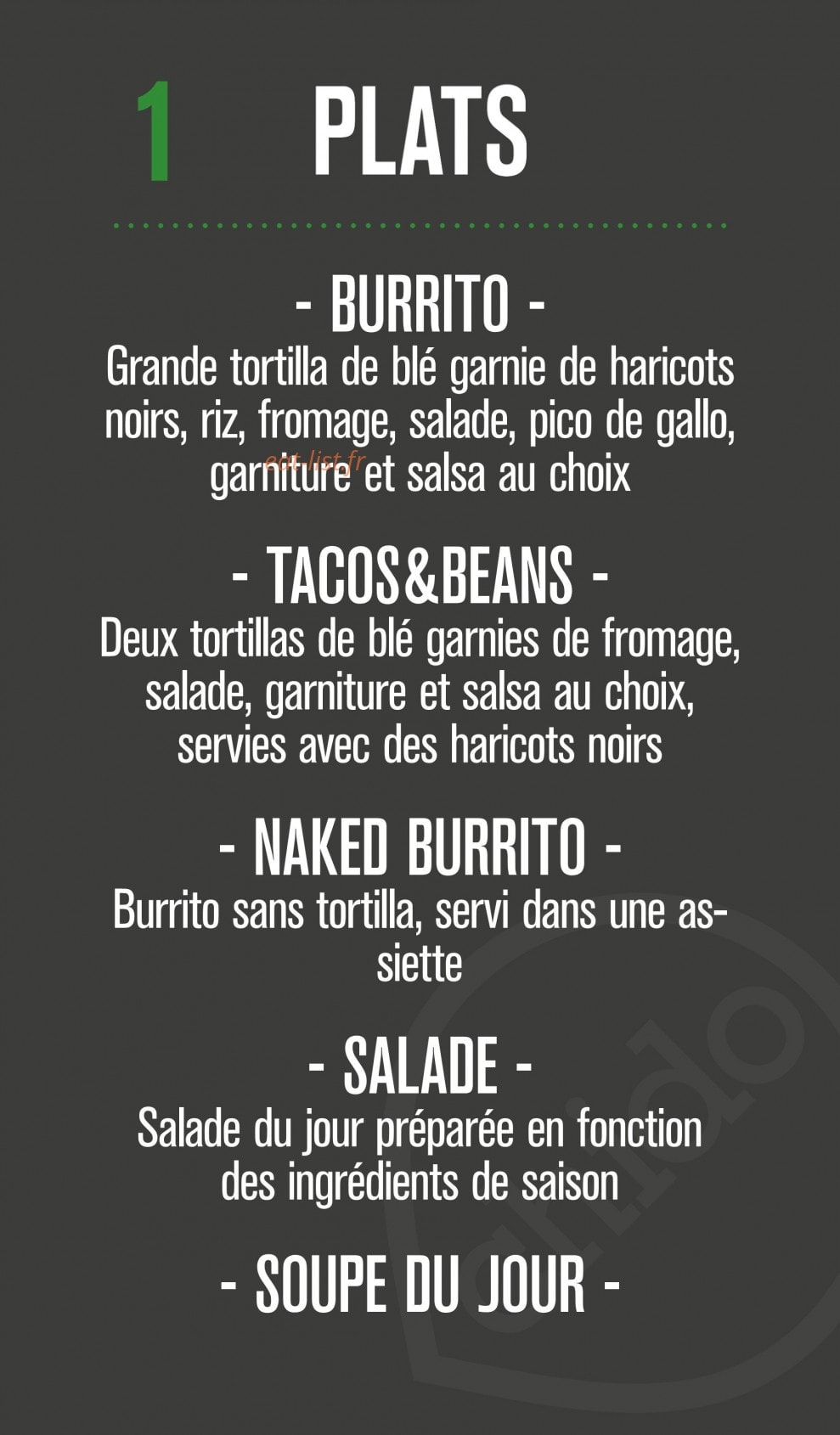 Chido — carte page 3