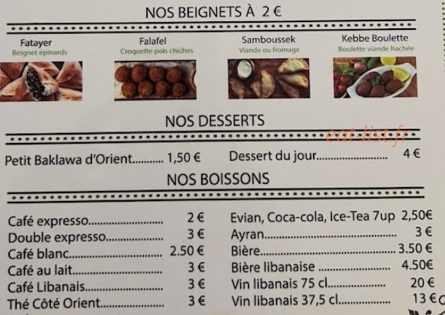 Côté Orient — carte page 6