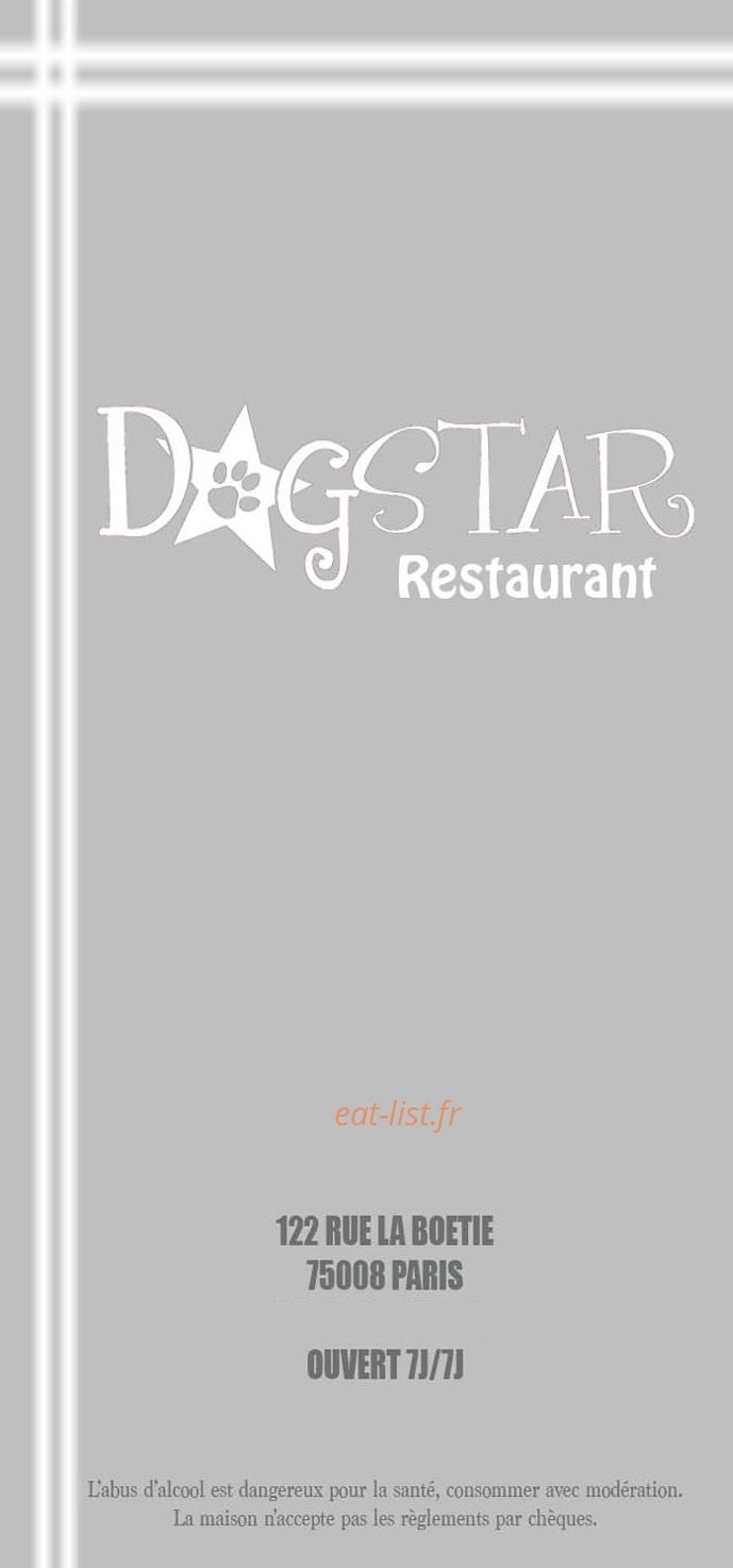 Dogstar — carte page 1