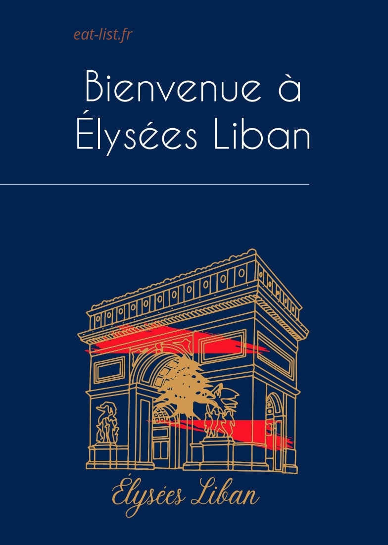 Elysées Liban — carte page 1
