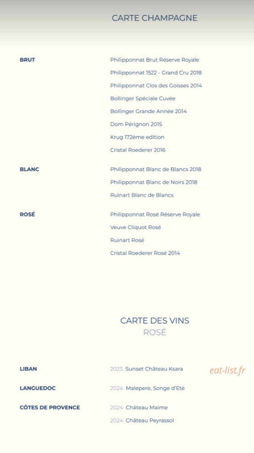Em Sherif Café — carte page 6