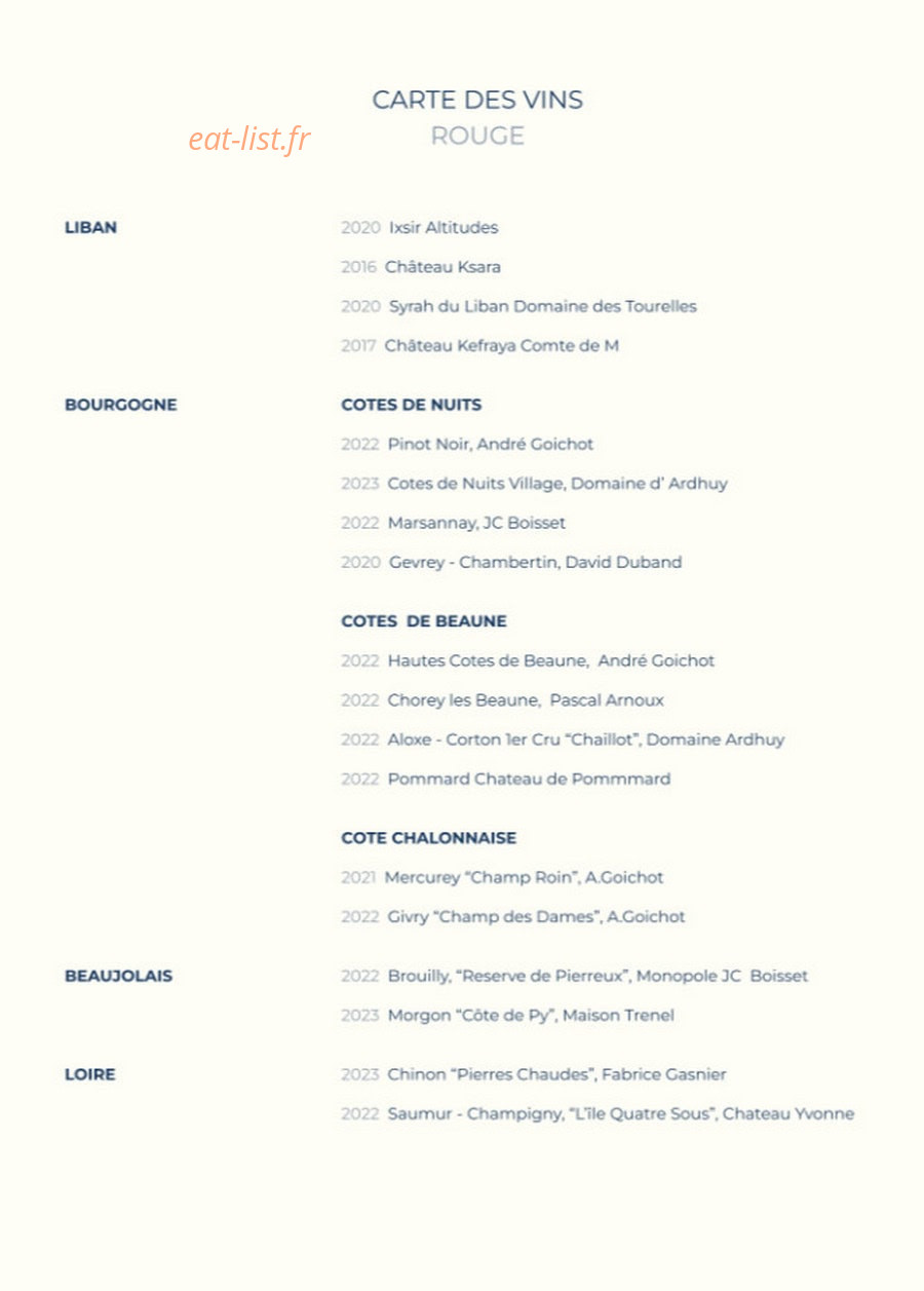 Em Sherif Café — carte page 7