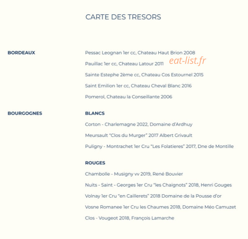 Em Sherif Café — carte page 20