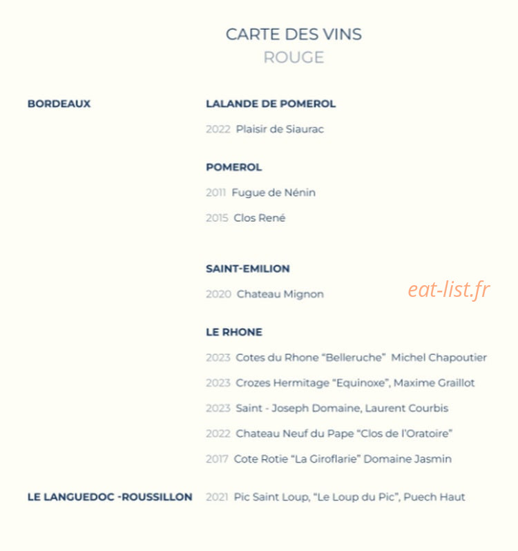Em Sherif Café — carte page 9