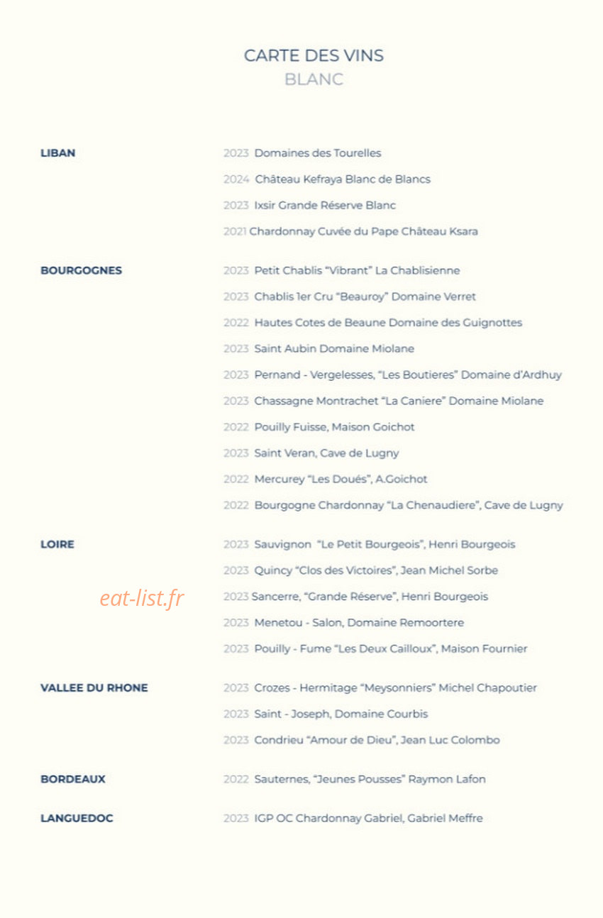 Em Sherif Café — carte page 10