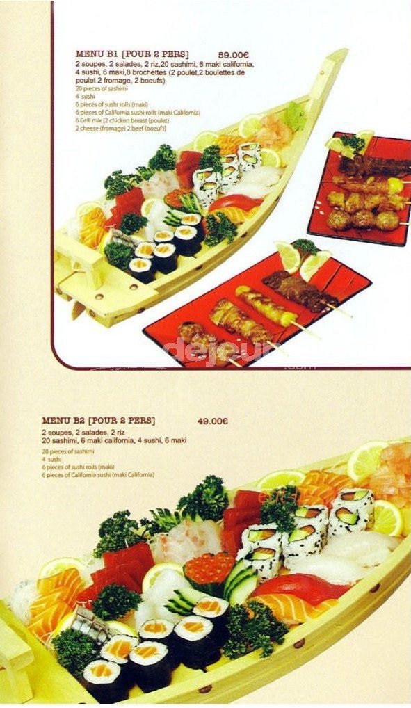 Goo Sushi — carte page 9