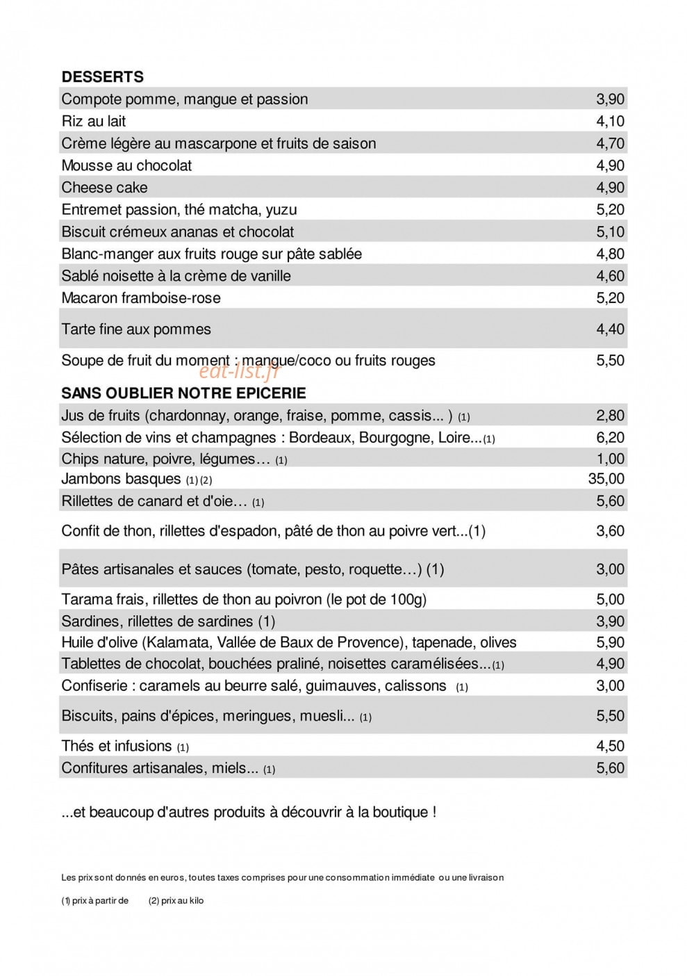 Gustave — carte page 2