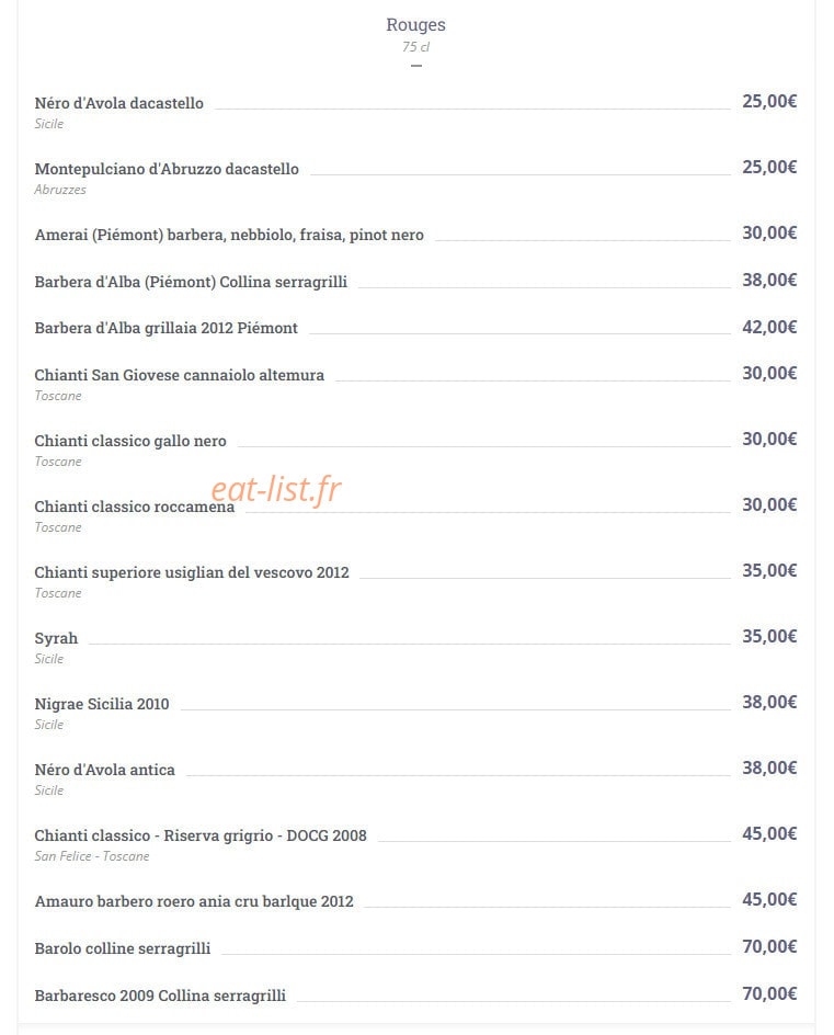 Gusto Italia — carte page 10