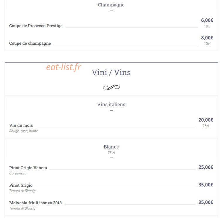 Gusto Italia — carte page 9