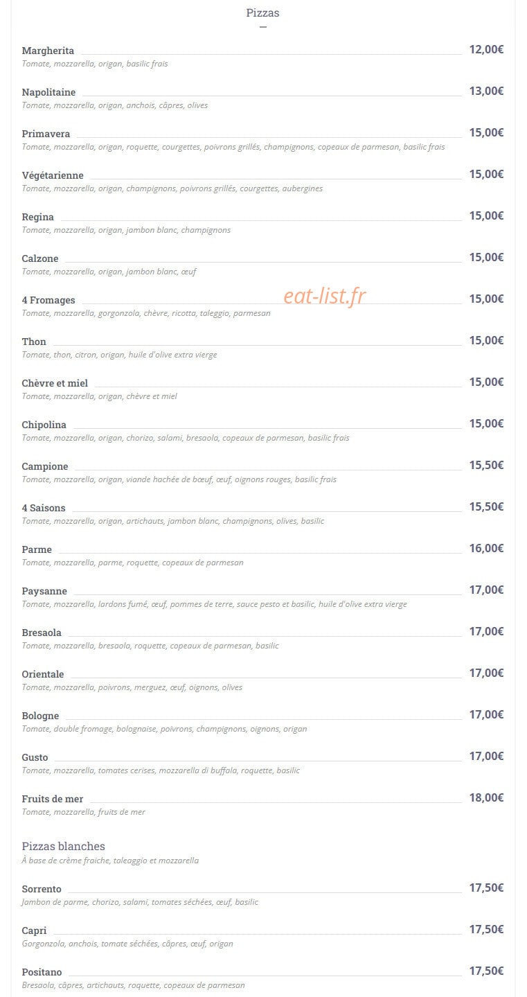 Gusto Italia — carte page 5