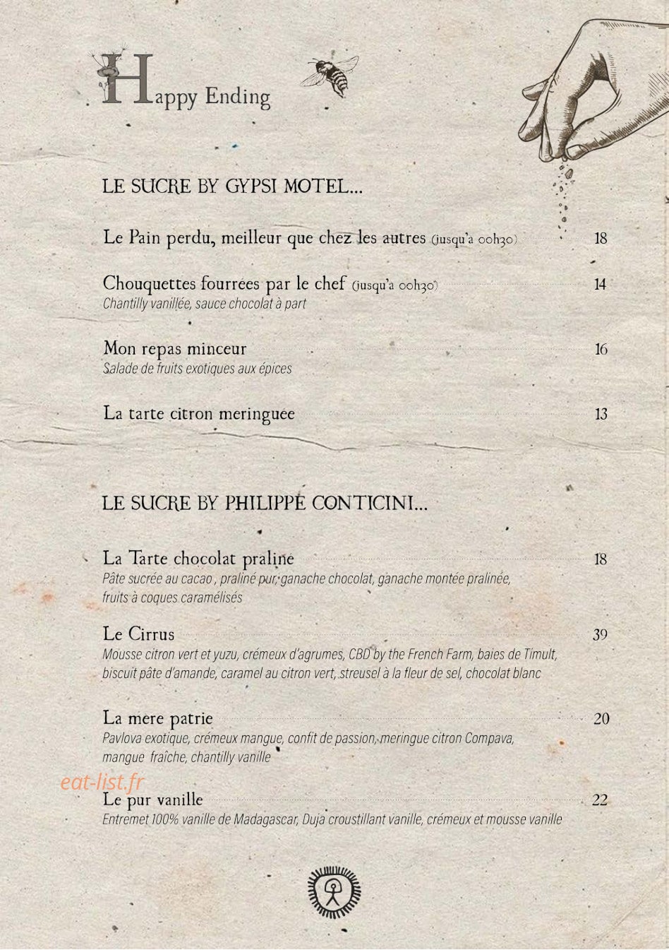 Gypsi Motel — carte page 5
