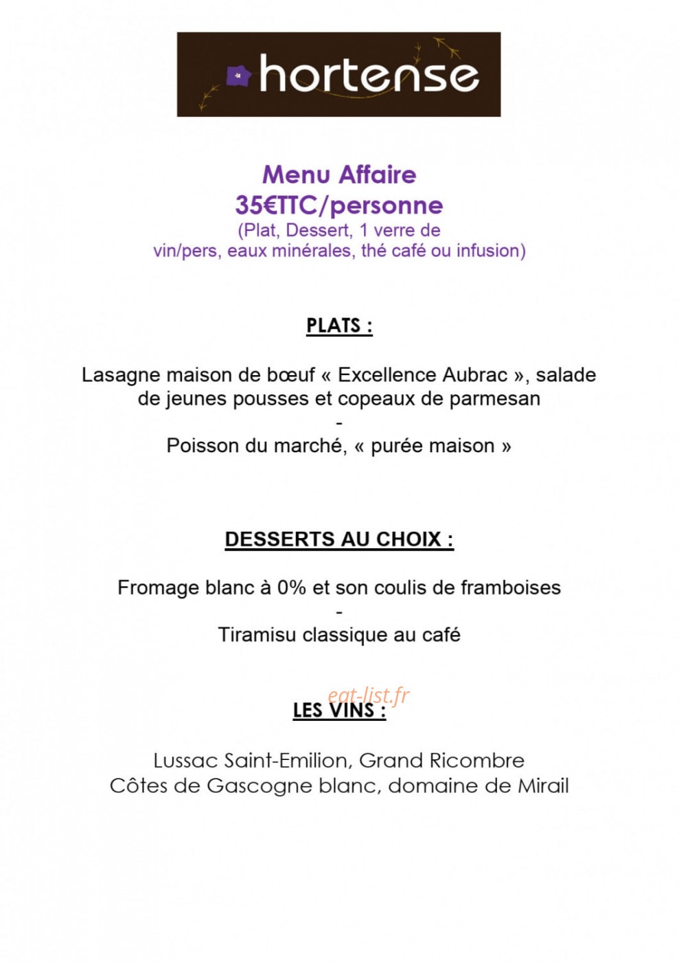 Hortense — carte page 2