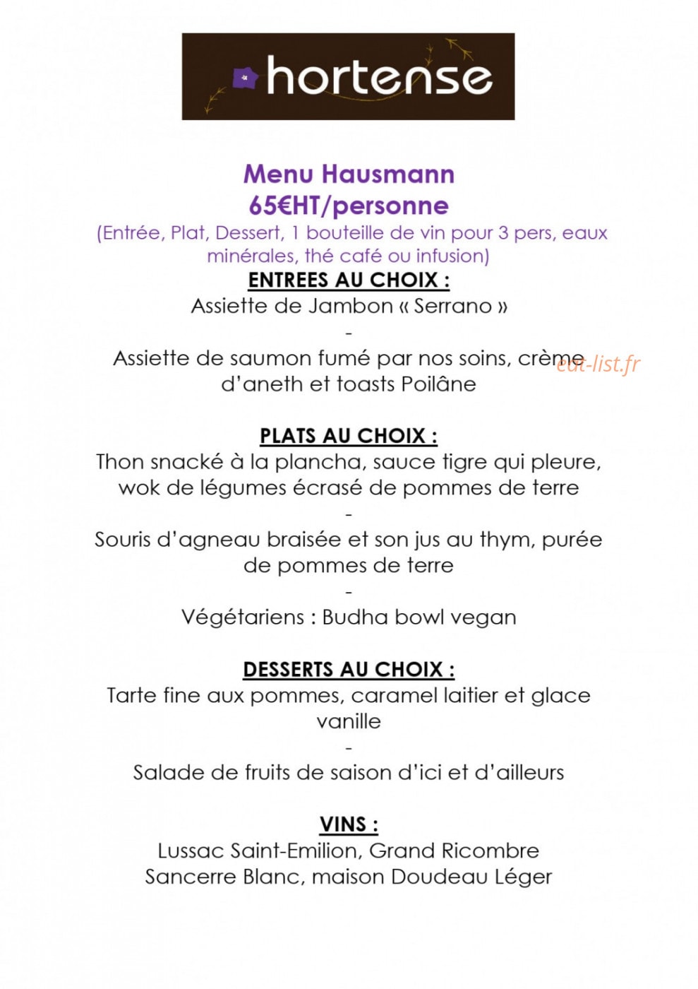 Hortense — carte page 5