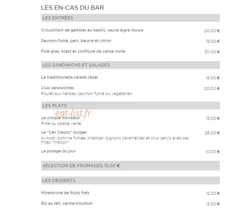 Hôtel vernet — carte page 3