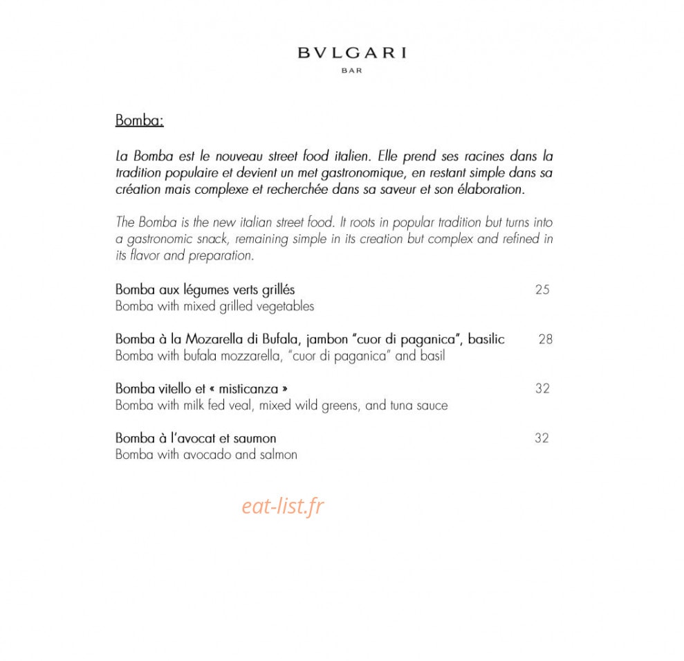 Il Ristorante — carte page 8