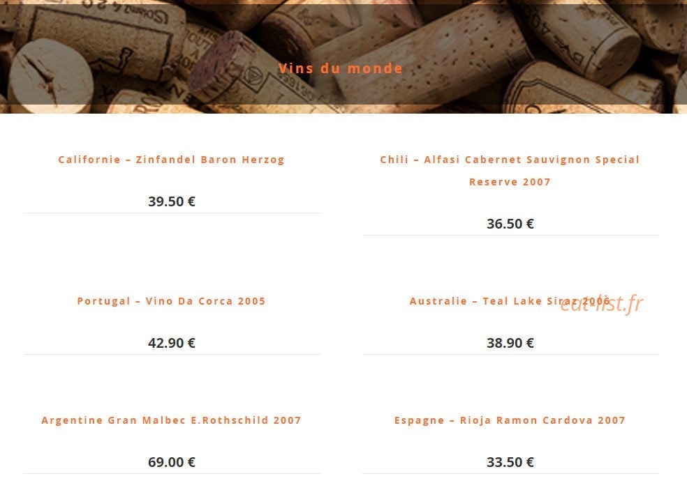 In'té caffe — carte page 13