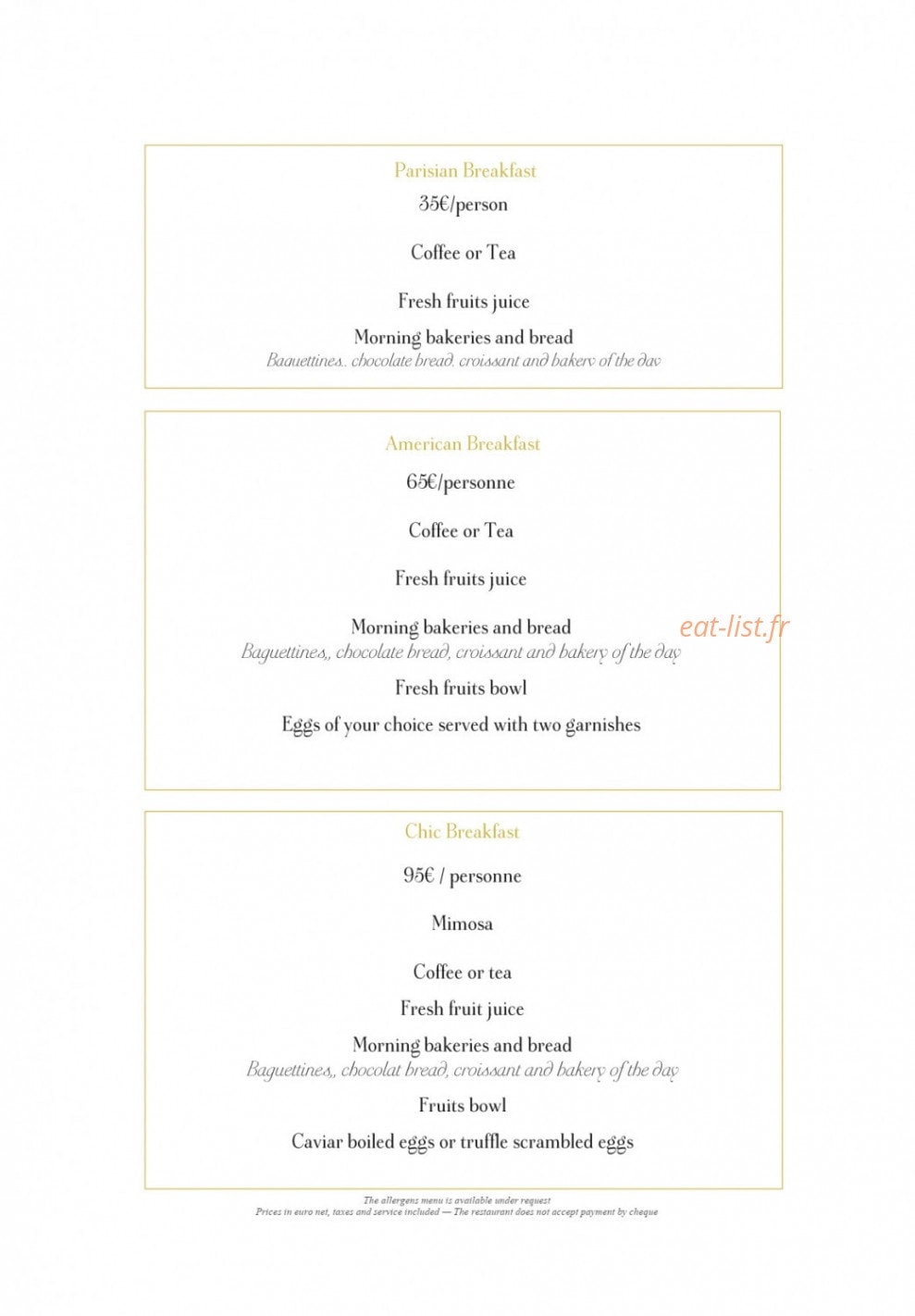 Jardin d'Hiver — carte page 2