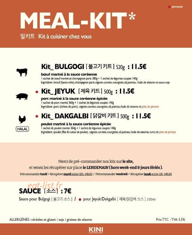 kini — carte page 3