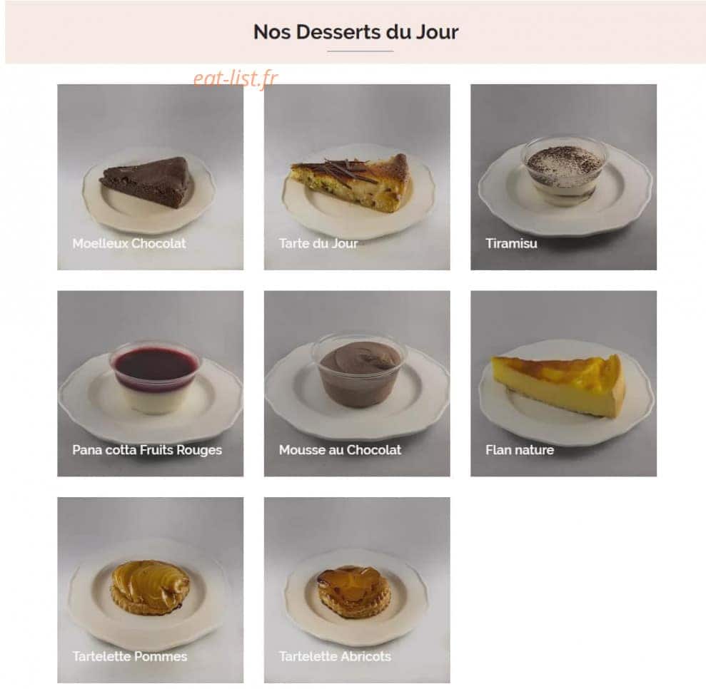 L'Atelier des Pains & co — carte page 3