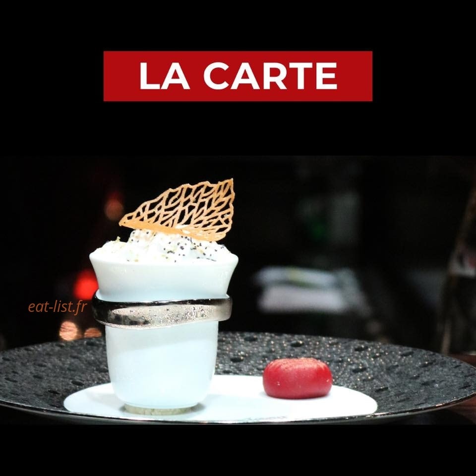 L'atelier étoile de joel robuchon — carte page 1