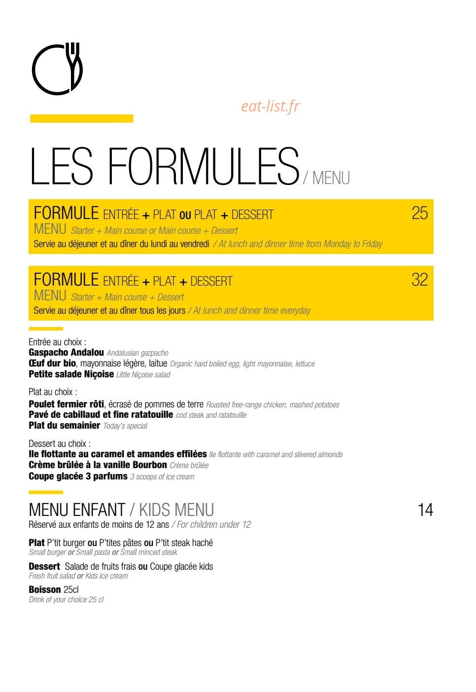 L'Atelier Renault Café — carte page 6