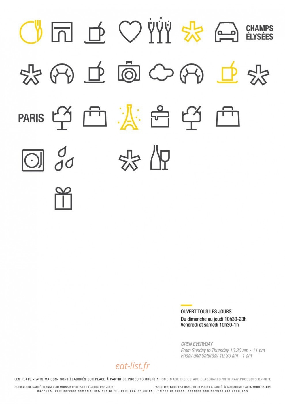 L'Atelier Renault Café — carte page 9