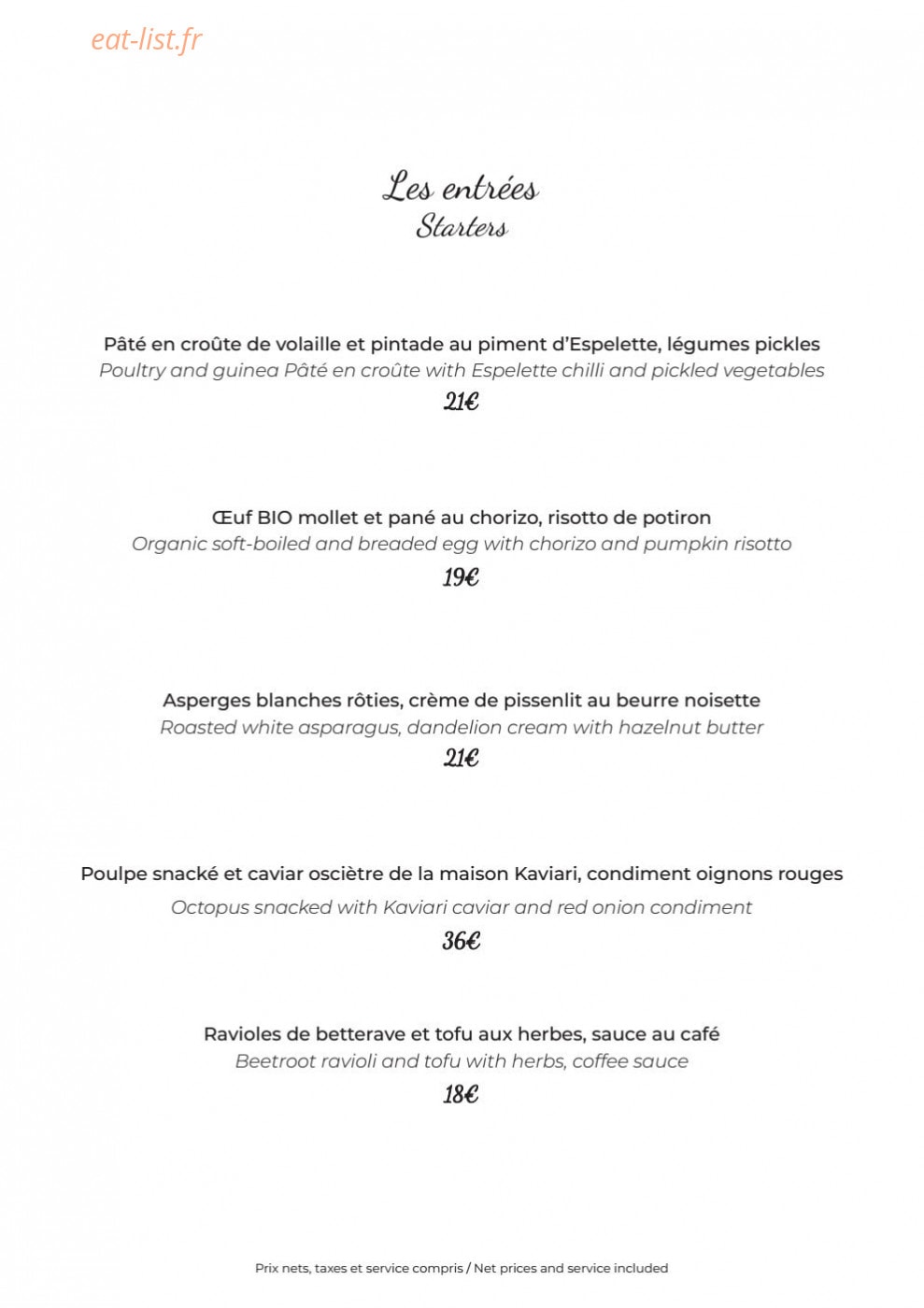 L'Envolée. — carte page 5
