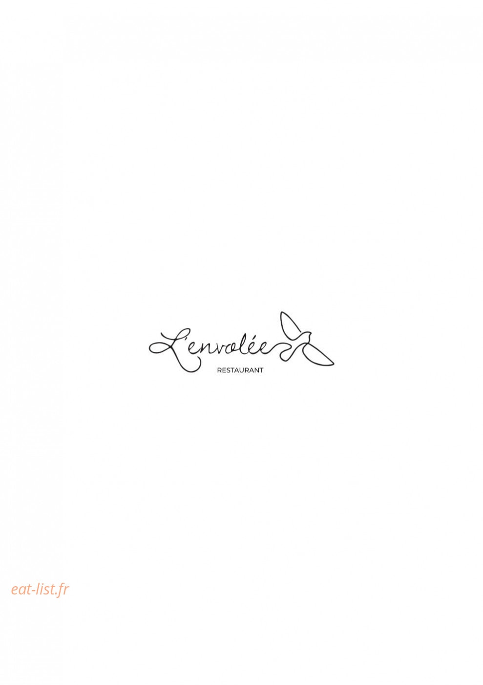 L'Envolée. — carte page 1
