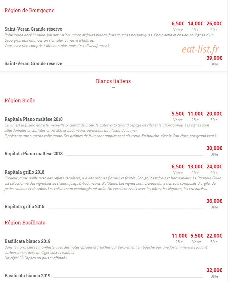 L'Italien — carte page 21