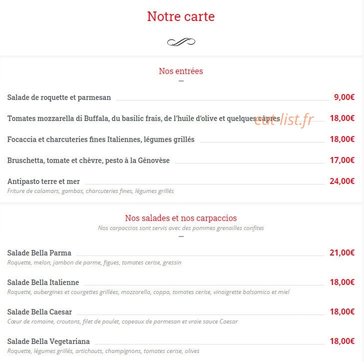 L'Italien — carte page 1