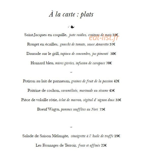 L’Orangerie — carte page 4