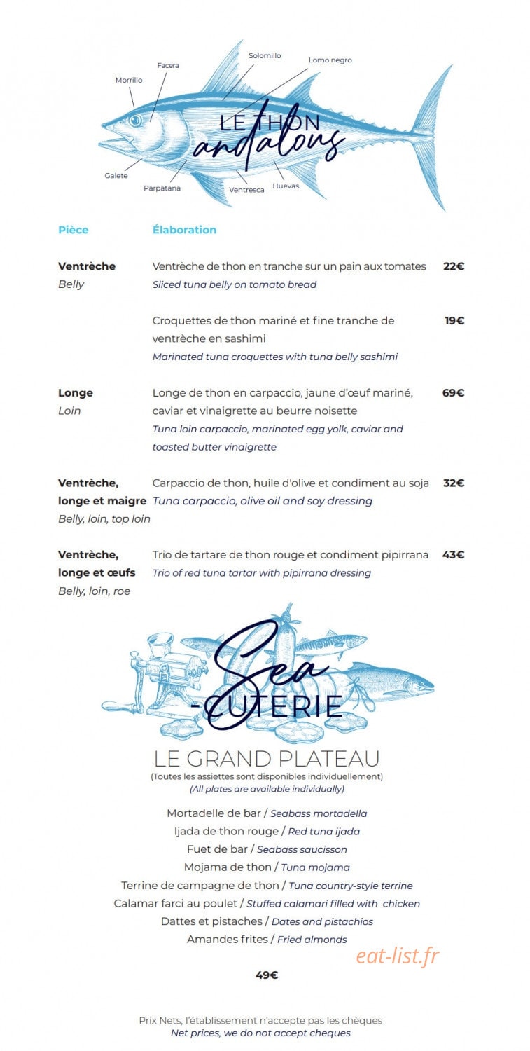 La Chambre Bleue — carte page 6