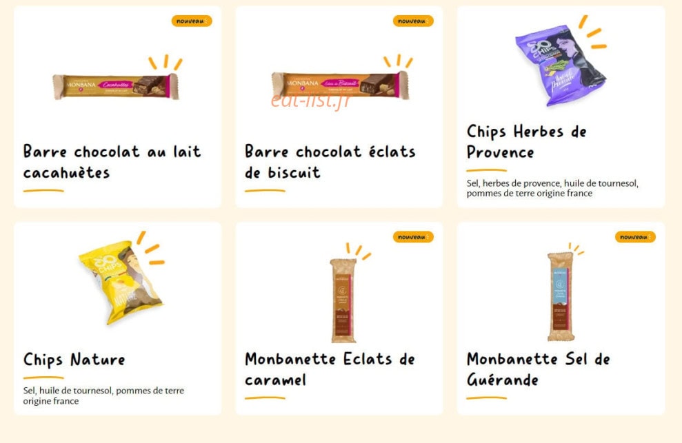 La Croissanterie — carte page 17
