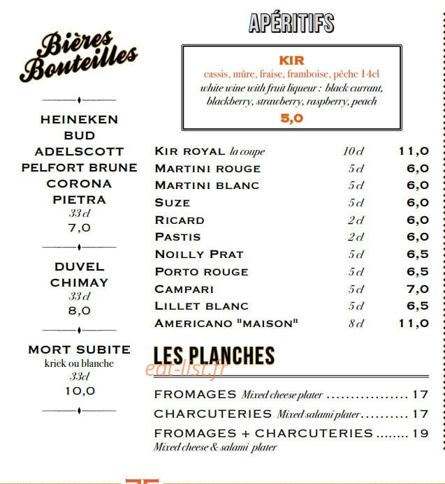 La Flamme — carte page 7