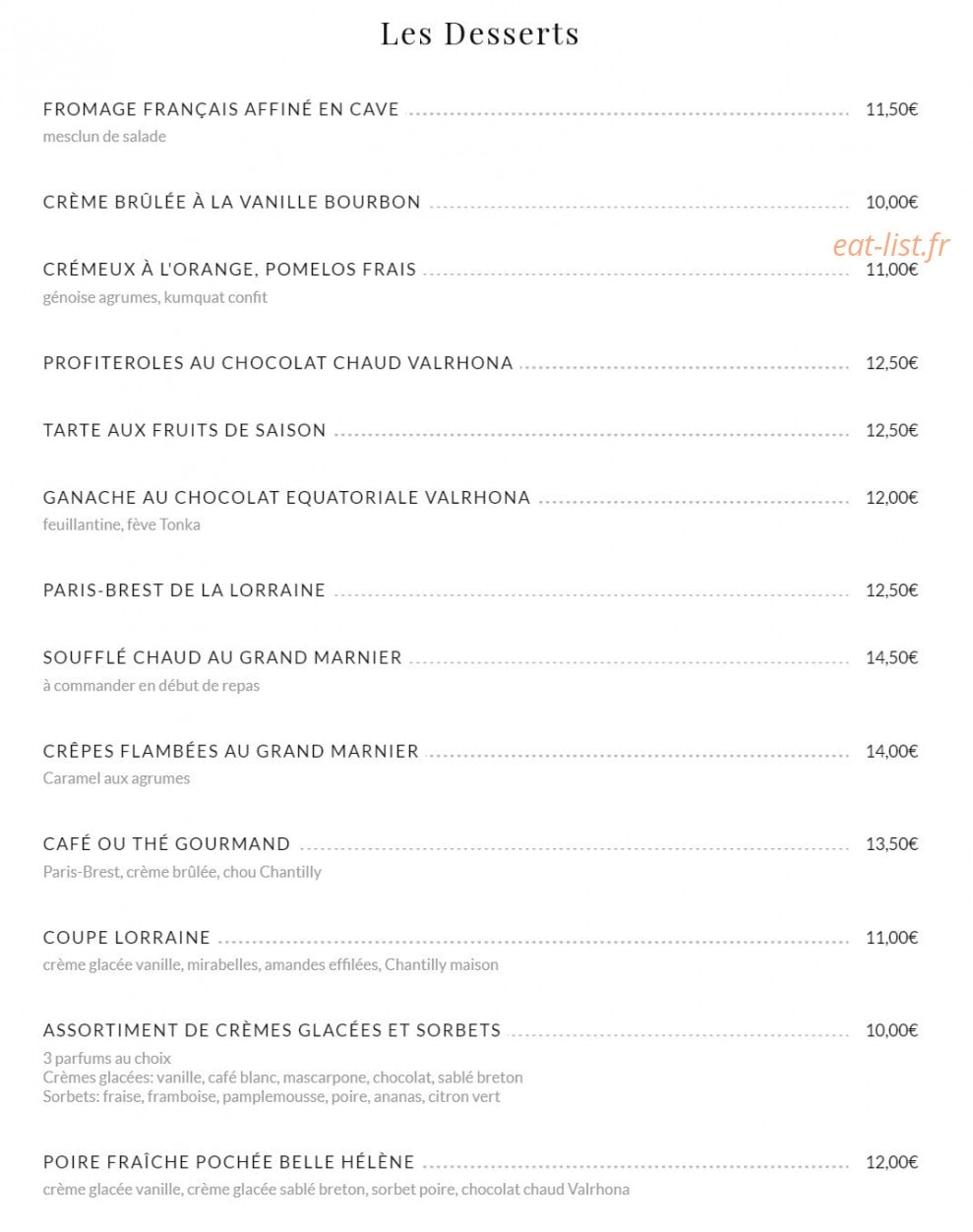 La Lorraine — carte page 6