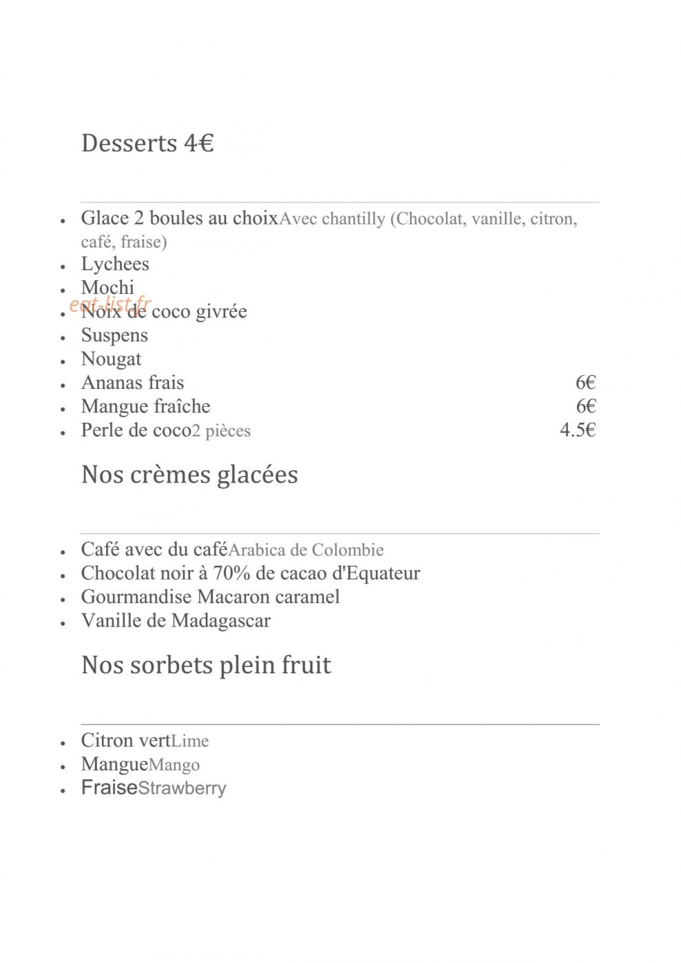 La pâte à nouilles — carte page 4