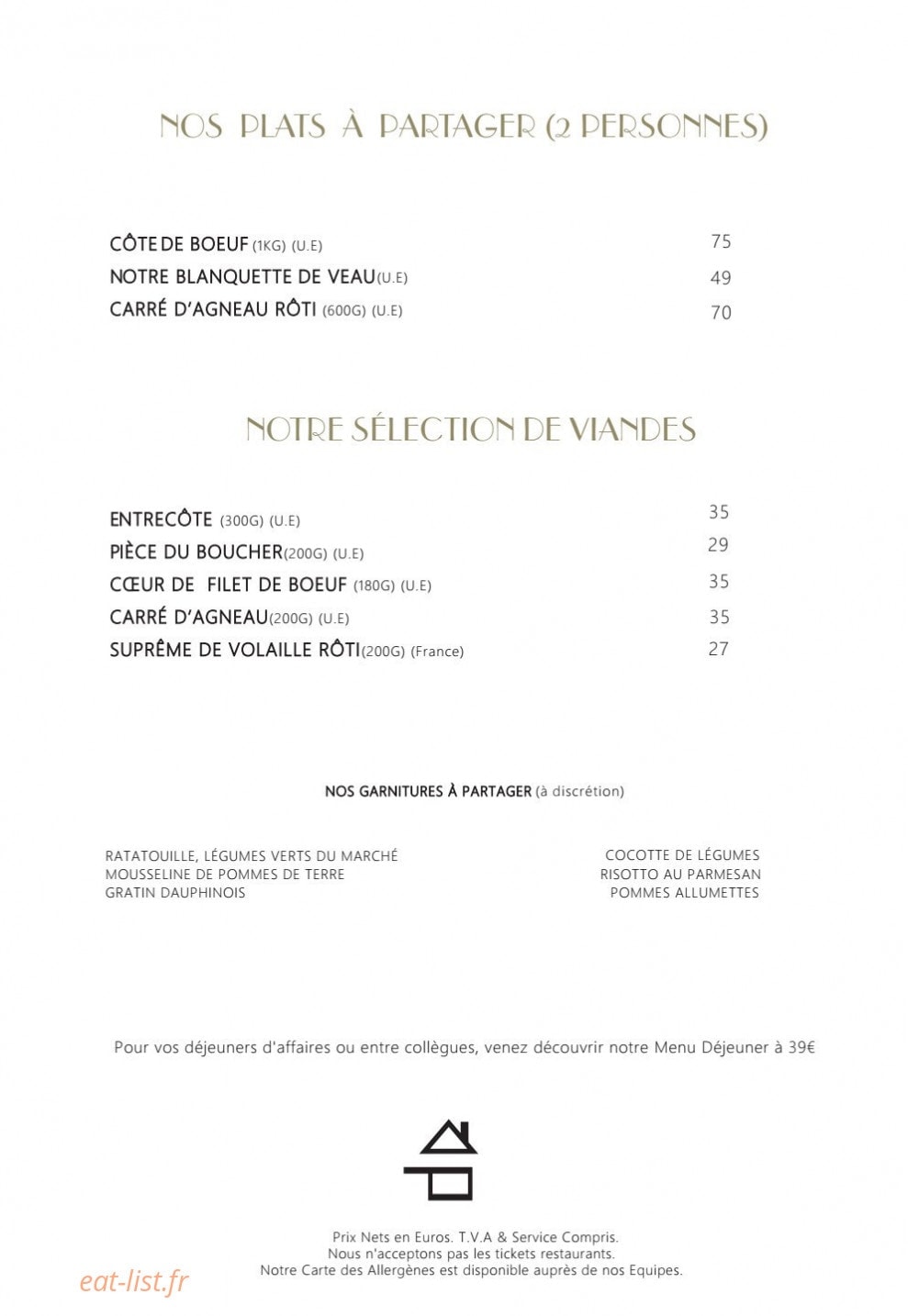 La Salle à Manger — carte page 3