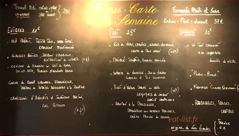 La Traboule — carte page 1