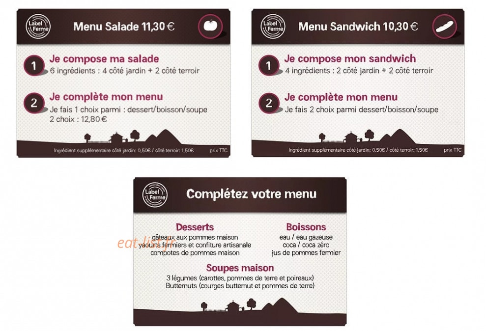 Label Ferme — carte page 1